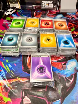 POKEMON TCG SEALED ETB ENERGY PACKS LOT OF 27 ENERGY PACKS - Image 1