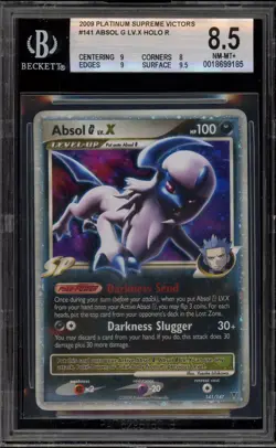 Pokemon Absol G Lv.X Supreme Victors Holo Ultra Rare #141 BGS 8.5 - Image 1