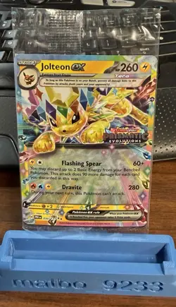 Pokemon Jolteon Ex Prismatic Evolutions 030/131 Surprise Box Stamped Sealed - Image 1