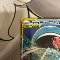 2019 Pokemon Sun & Moon Magikarp & Wailord GX Tag Team Black Star Promo SM166 - Image 4