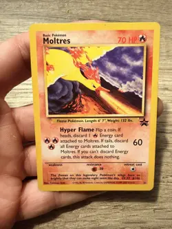 2000 Pokemon Black Star Promo Moltres 21 - Image 3