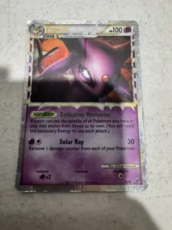 Pokemon TCG Espeon Prime (HGSS Undaunted 81/90) Ultra Rare Holo VLP - Image 2