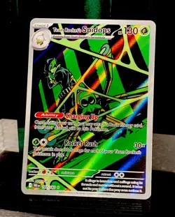 2025 POKEMON DESTINED RIVALS TEAM ROCKET'S SPIDOPS 187/182 ILLUSTRATION RARE🔥 - Image 1