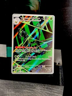 2025 POKEMON DESTINED RIVALS TEAM ROCKET'S SPIDOPS 187/182 ILLUSTRATION RARE🔥 - Image 2