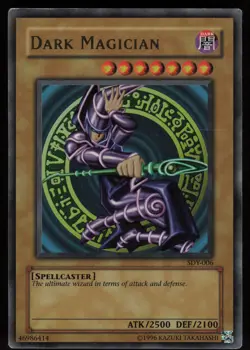 Dark Magician SDY-006 Ultra Rare WAVY Unlimited Yu-Gi-Oh - Image 1