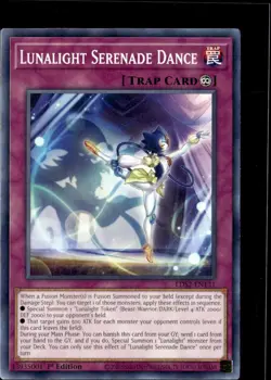 Yu-Gi-Oh! Lunalight Serenade Dance LDS2-EN131 1st Edition Non Holo - Image 1
