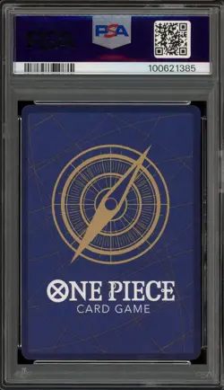 One Piece CCG Gol.D.Roger Japanese Gold Manga Alternate Art OP09-118 PSA 10 - Image 2