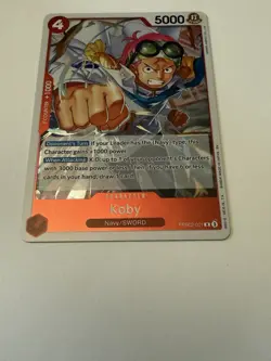 One Piece CCG Koby PRB02-001 Foil Rare Premium Booster the Best Vol. 2 - Image 2