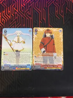 Frieren Weiss Schwarz RR Lot Of 2 - Image 1
