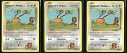 ImakuniU's Doduo 2016 Pokemon Evolutions Secret Rare 3 Card Lot - Image 1