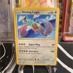 Pokemon TCG Shining Lugia SM82 Promo Holo Card English SM Set NM - Image 1