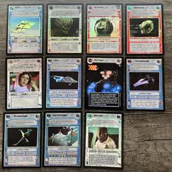 Star Wars CCG Reflections II Foil Lot 21 Cards - Image 1