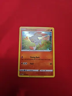 Scorbunny - (Cosmos Holo) SWSH244 SWSH: Sword & Shield Promo Cards Holo Nmlp - Image 1