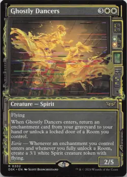 Ghostly Dancers (Showcase) R Duskmourn: House of Horror 302 LP-NM - Image 1