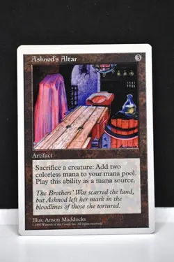MTG, ASHNOD'S ALTER, 5TH EDITION, NM, NEVER BEEN PLAYED - Image 1