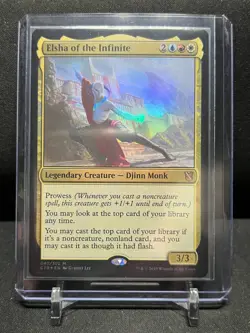 Elsha of the Infinite - Foil - MTG Magic 2019 Commander - LP - Image 1