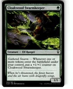 Cloakwood Swarmkeeper Commander Legends: Battle for Baldur's Gate MTG - Image 1