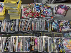 Pokemon Lot 500+ Cards A Sealed Booster Pack AND 5 V/VMAX/Ex/ex *Read Descript* - Image 1
