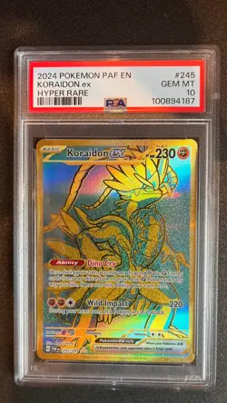 PSA 10 Koraidon Ex Hyper Rare #245 2024 Pokemon --- The Only PSA 10 on eBay! - Image 1