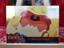 Topps Pokemon #43 Don't Cry Togepi, Holo/Foil, Pikachu's Vacation, NM - Image 1