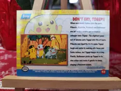 Topps Pokemon #43 Don't Cry Togepi, Holo/Foil, Pikachu's Vacation, NM - Image 3