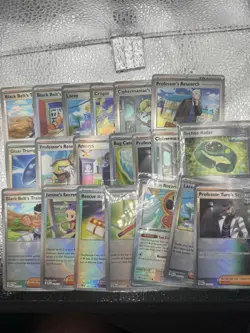 Pokemon Prismatic Evolutions TCG Pokeball Reverse Holo Lot of 65 Cards NM/LP - Image 2