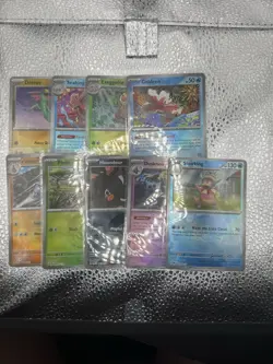 Pokemon Prismatic Evolutions TCG Pokeball Reverse Holo Lot of 65 Cards NM/LP - Image 4