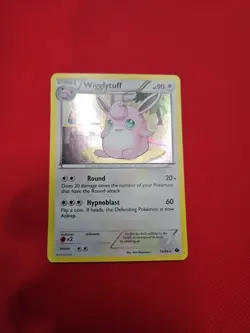 Pokemon Wigglytuff Next Destinies Cosmos Holo 79/99 NM Condition - Image 2