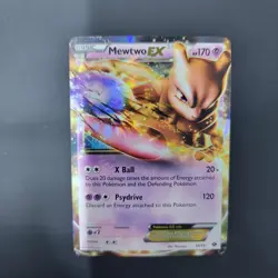 Pokemon TCG Mewtwo EX Next Destinities Holo Card 54/99 Ultra Rare - Image 3