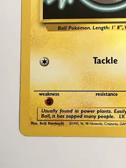 Voltorb Common Normal Base Set 067/102 NM Pokemon TCG - Image 4