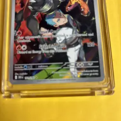 Pokemon Team Rockets Houndoom IR 191/182 Scarlet and Violet - Image 3
