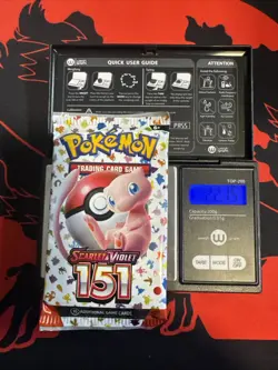 22.15g Heavy - Pokemon TCG S&V - 151 Booster Pack! Semi GOD U - Image 1