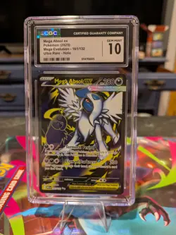 Pokemon Mega Absol EX 161 CGC 10 Gem mint 2025 - Image 1