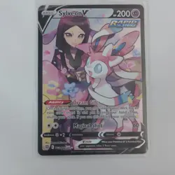Pokemon Sylveon V TG14/TG30 Brilliant Stars Holo Ultra Rare 200 HP Rapid Strike - Image 1