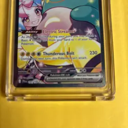 Pokemon Iono's Bellibolt ex 183/159 Sv09 Journey Together Special Illustration . - Image 3