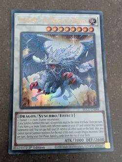 YuGiOh! Judgment, The Dragon of Heaven BLC1-EN046 Ultra Rare 1st Ed - Image 1