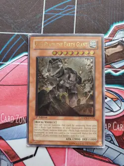 Yugioh! Gaia, Plate The Earth Giant ANPR-EN094 Ultimate Rare 1st Edition MP - Image 1