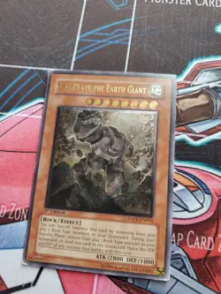 Yugioh! Gaia, Plate The Earth Giant ANPR-EN094 Ultimate Rare 1st Edition MP - Image 2