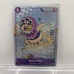 One Piece TCG Senor Pink OP10-067 Rare Alternative Art Royal Blood English NM - Image 2