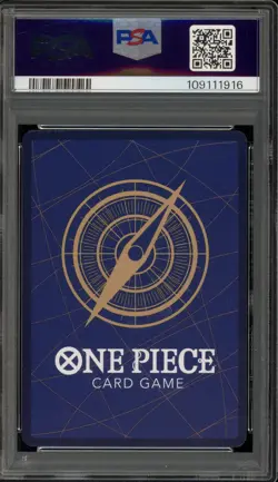 One Piece CCG Monkey.D.Luffy 3rd Anniversary Silver Japanese OP05-119 PSA 10 - Image 2