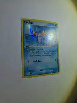 Pokemon Mudkip EX TCG Crystal Guardians Stamped Card 57/100 Reverse Holo - Image 2