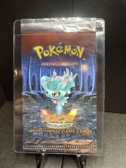 Misdreavous 2001 Pokemon Card Game (TCG) - Neo Revelation Empty Booster Packs - Image 1