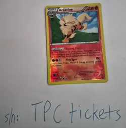HOLOFOIL Arcanine - Next Destinies - Pokemon holo card - Near Mint - TCG $8 - Image 1