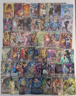 LOT OF 55 DRAGON BALL Z TCG CARDS - Image 1