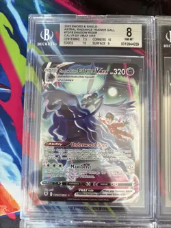 Pokemon 10x Graded Card Lot All Alt Art SIR Beckett Lot # 31 - Image 2