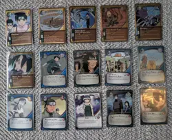 Naruto CCG Lot Of 75 Cards some 1st edition - Image 2