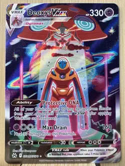 Deoxys VSTAR Crown Zenith: Galarian Gallery Ultra Rare Card GG46/GG70 Near Mint - Image 2