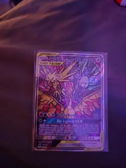 Moltres & Zapdos & Articuno GX TAG TEAM SM210 Promo Holo Pokemon TCG Card - Image 1