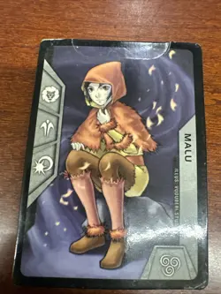 2005 AVATAR - LAST AIRBENDER QUICKSTRIKE CHAMBER CARD; MALU - Image 2