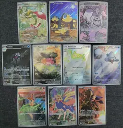 Illustration Rare LOT (B) 10x Cards NO DUPLICATES Pokemon TCG - Image 1